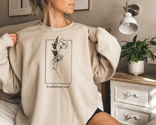 Aelin Fireheart | To Whatever End Crewneck